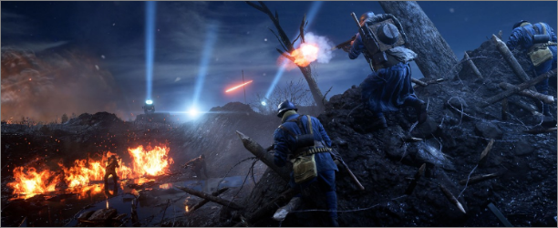 Noční mapa Nivelle Nights bude dostupná všem hráčům Battlefield 1