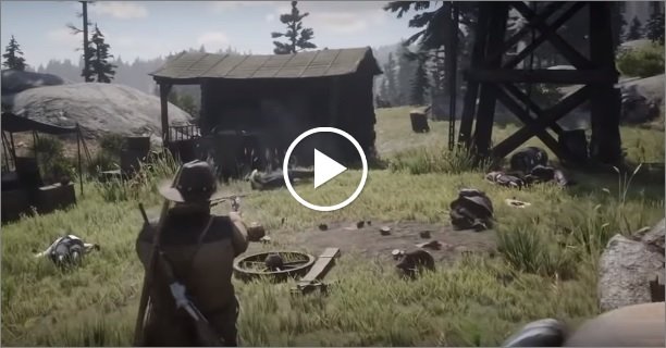 VIDEO: Unikl gameplay Red Dead Redemption 2