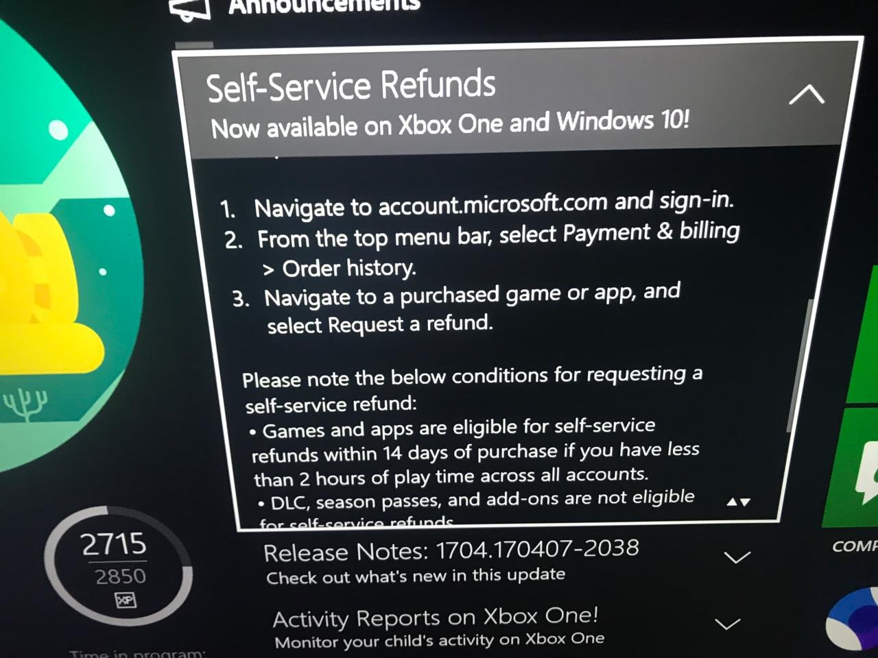 Hry z Windows Store půjdou reklamovat a vrátit