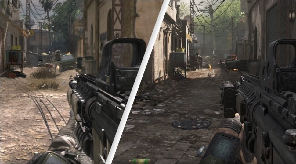 COD: Modern Warfare 2 Remastered (2020) vs. původní 2009