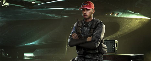 Pilot F1, Lewis Hamilton si zahraje v Call of Duty: Infinite Warfare