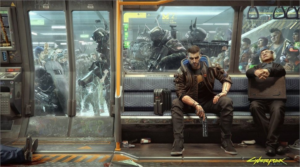 Cyberpunk 2077: Tohle měl být původně plně funkční monorail