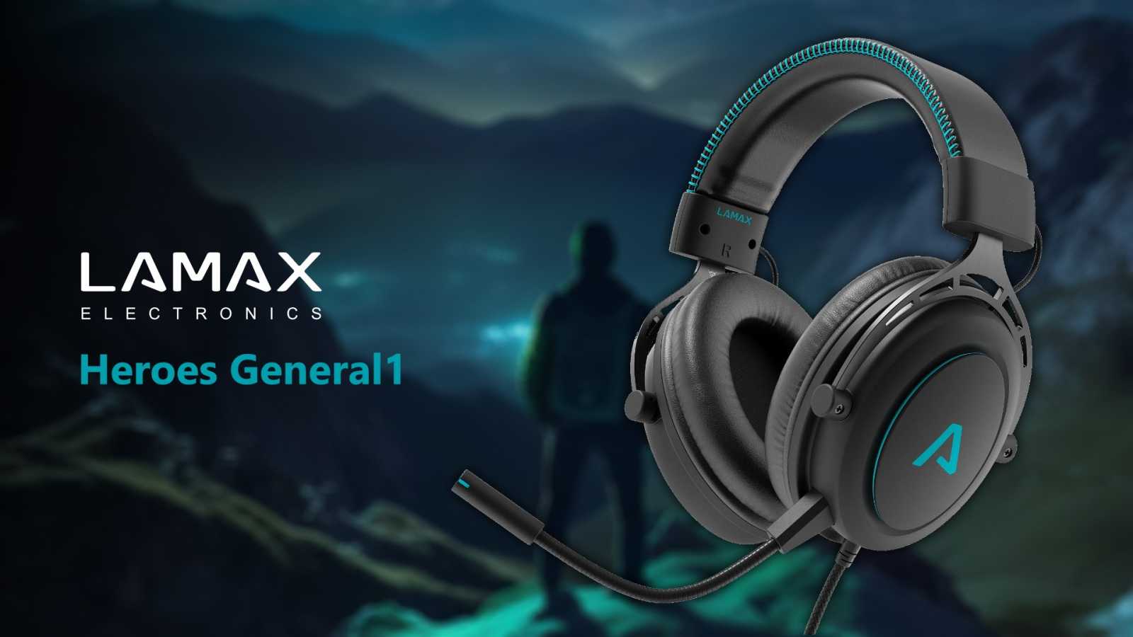 Všestranný headset LAMAX Heroes General1 zvládne i ty nejnáročnější questy