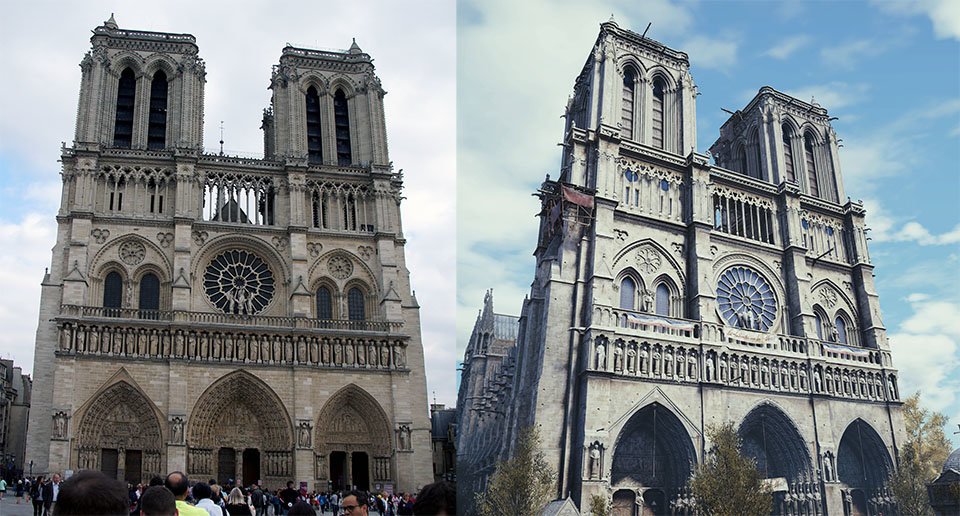 Ubisoft výzarně pomůže s rekonstrukcí katedrály Notre-Dame