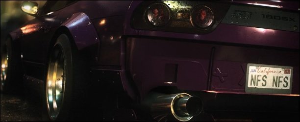 Vytuněný Nissan 180SX na screenu z Need for Speed (2015)