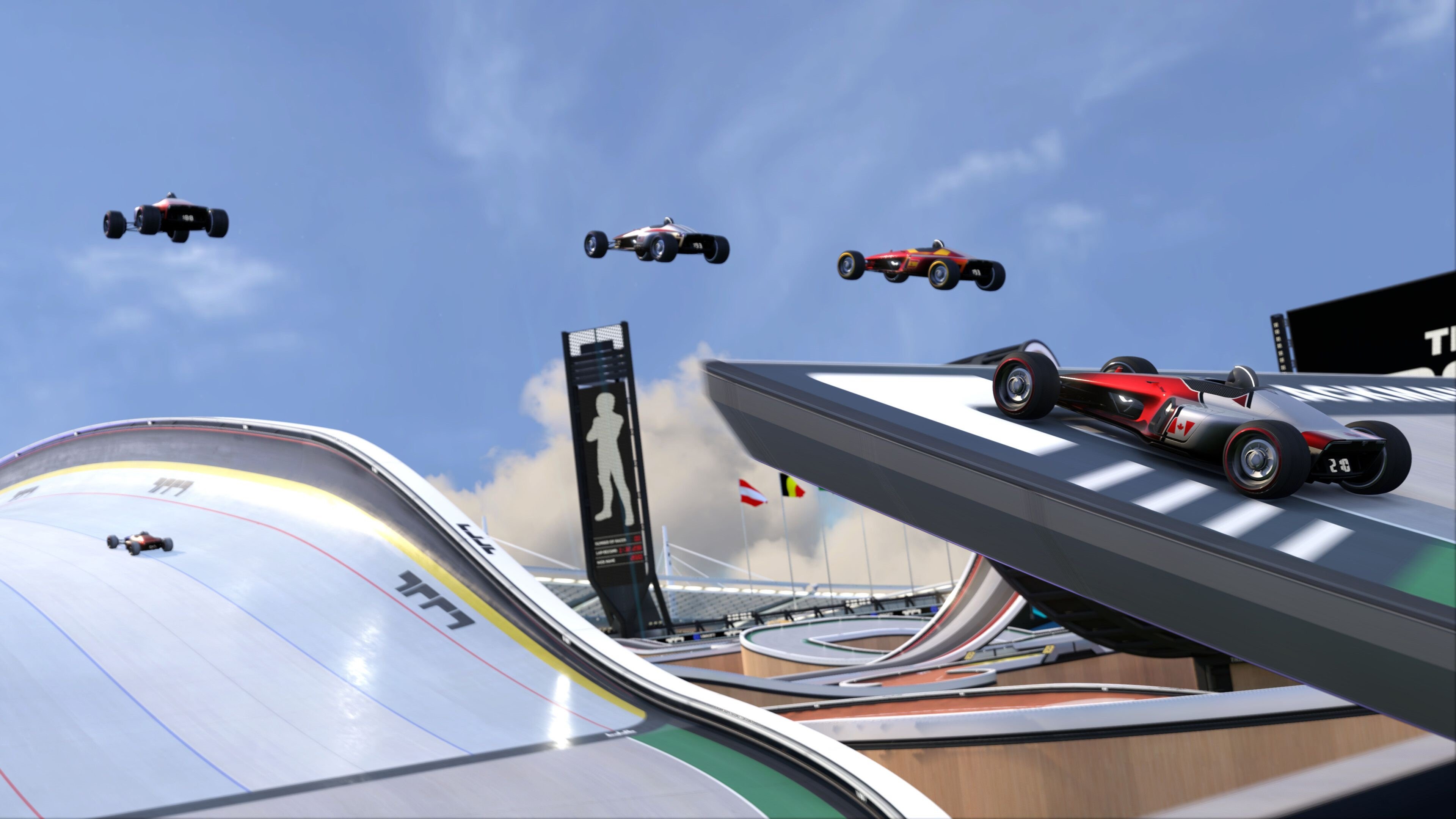 Nové screenshoty z remaku TrackMania: Nations