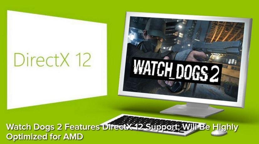 Watch Dogs 2 s podporou DirectX 12.0 a optimalizací AMD