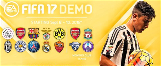 EA oznamuje FIFA 17 - DEMO, co nabídne?