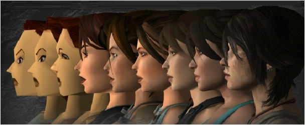 Jak se změnila Lara Croft od roku 1996 - 2014
