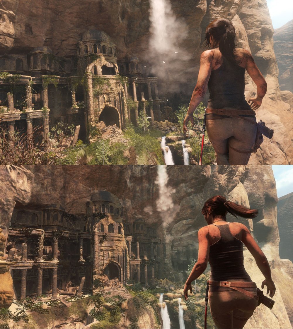 Rise of the Tomb Raider: X360 vs. XONE