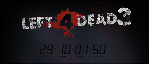 Podle ruské stránky bude odhalen za 30 dní 3. díl Left 4 Dead