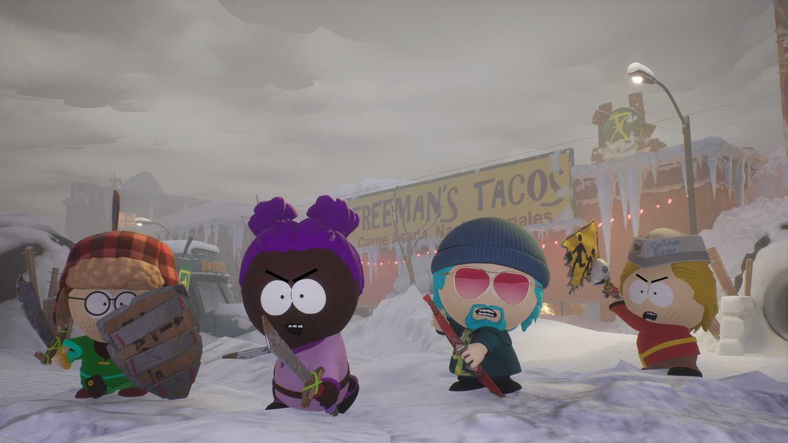 Staňte se kamarádem Kennyho a jeho party: Vychází South Park: Snow Day