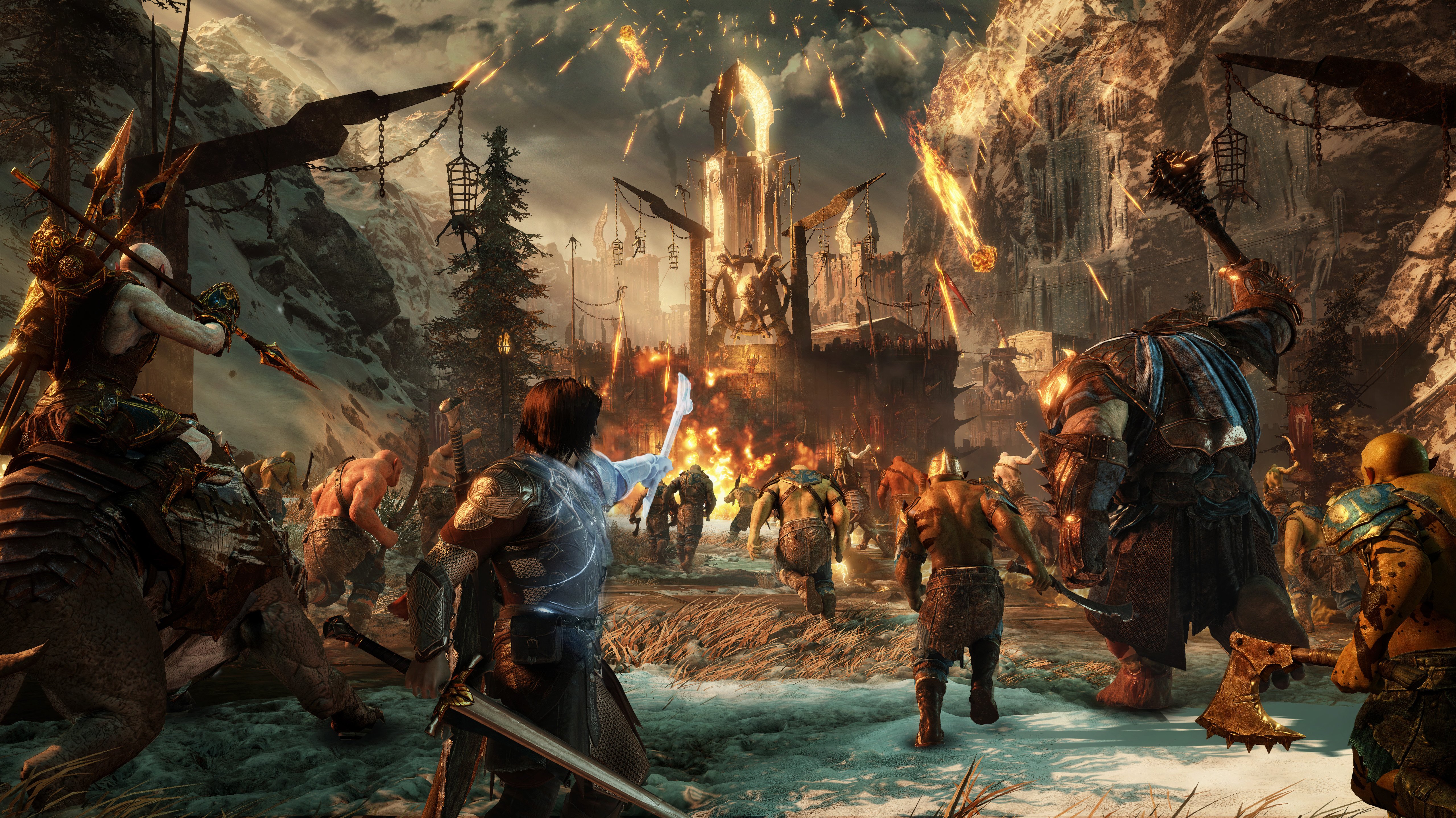 Screenshoty ve vysokém rozlišení z Middle-earth: Shadow of War