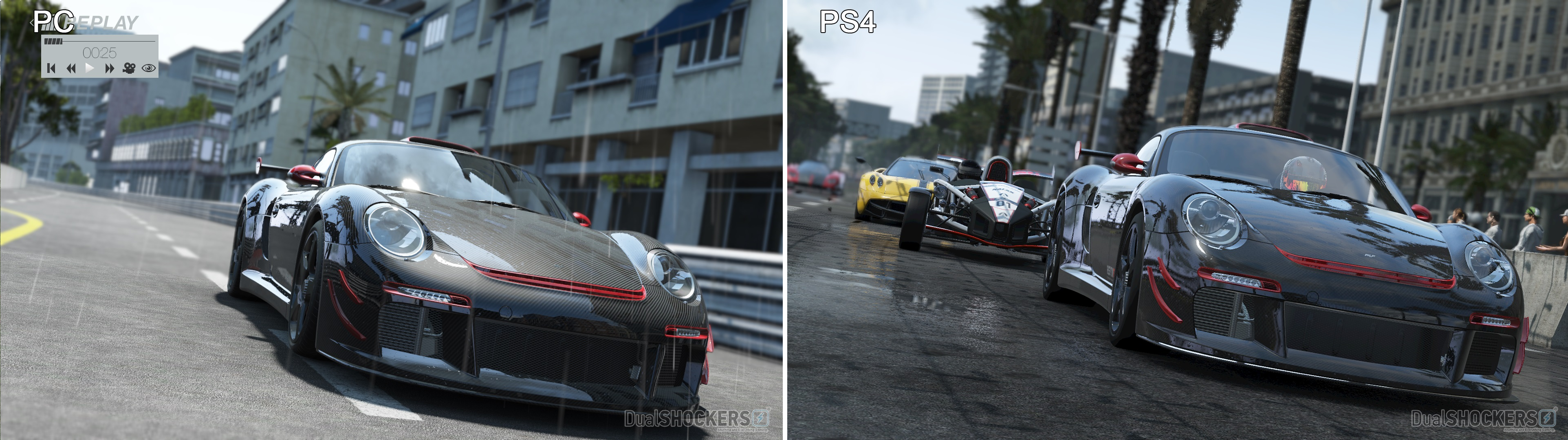 Project Cars: PC vs. PS4