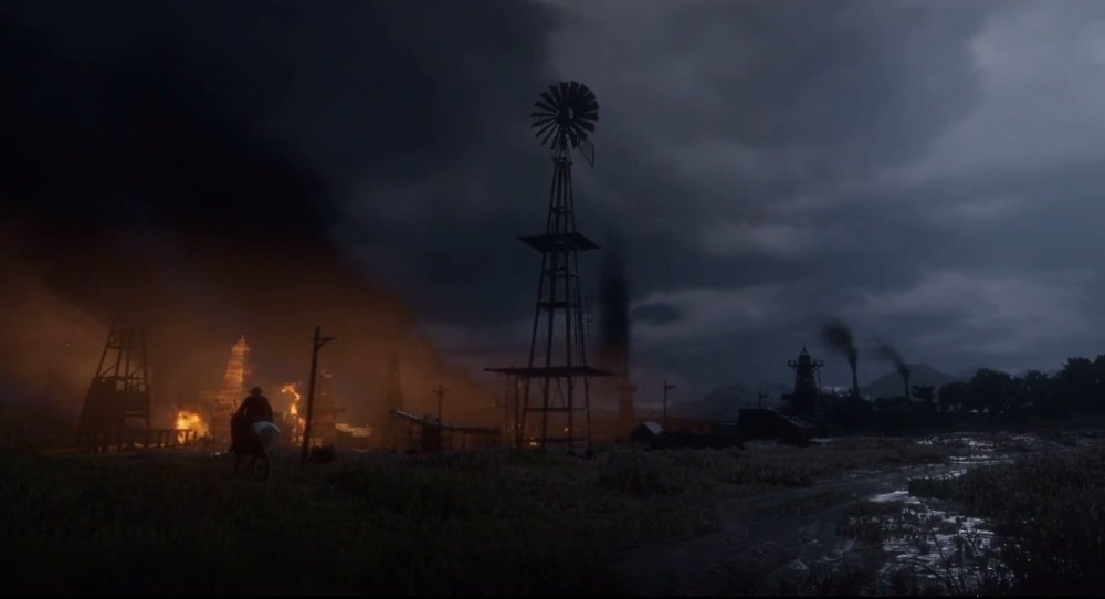 Vytípané obrázky z Red Dead Redemption 2