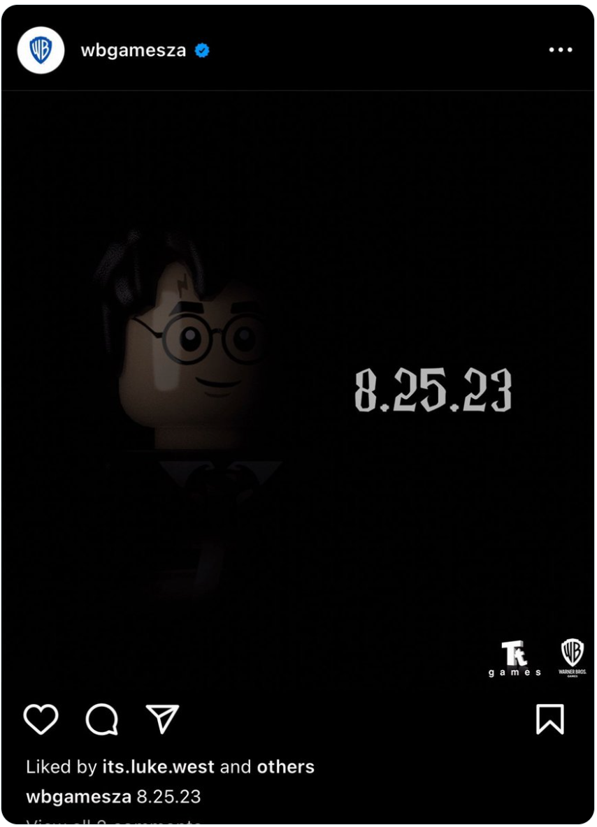 Blíží se oznámení nové hry LEGO: Harry Potter, naznačilo WB Games