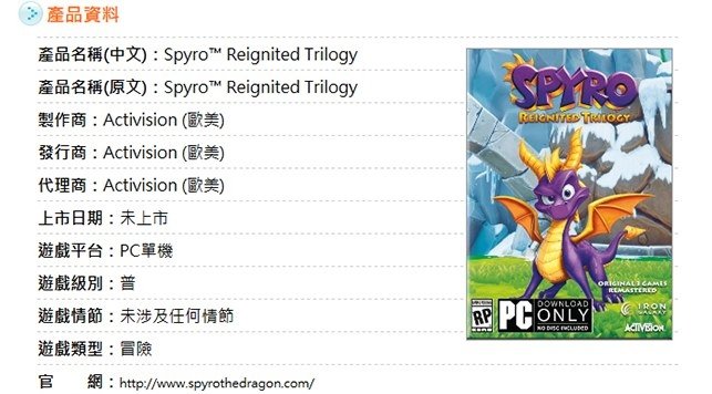 Spyro Reignited Trilogy vyjde i na PC