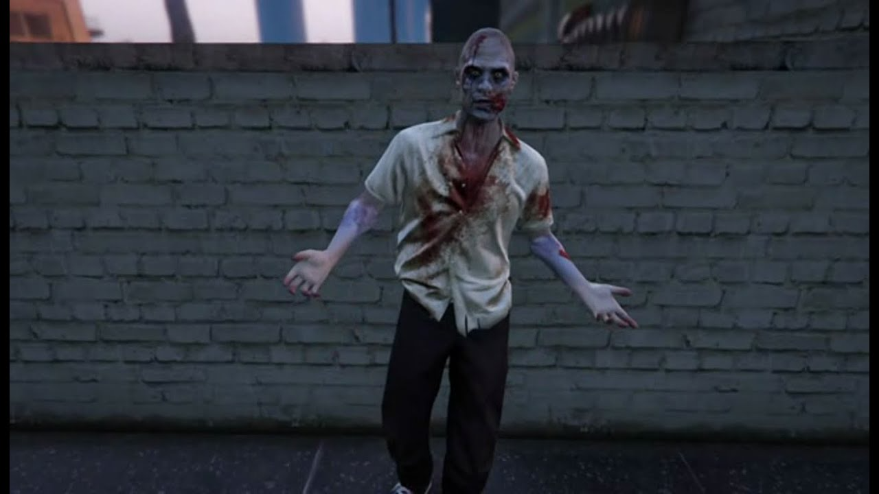 NPC zombie z GTA 5