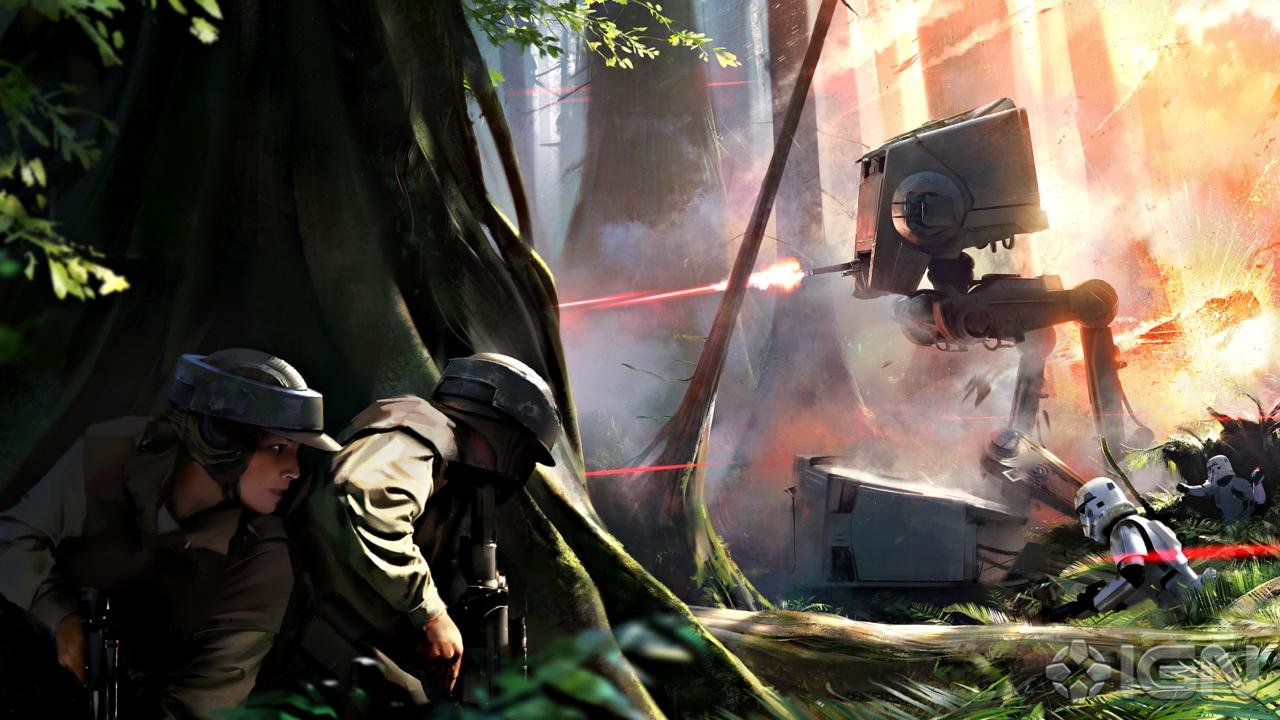 Podívejte na první artwork ze Star Wars: Battlefront