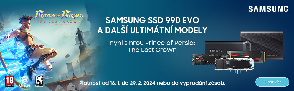 Získejte Prince of Persia: The Lost Crown zdarma k diskům Samsung