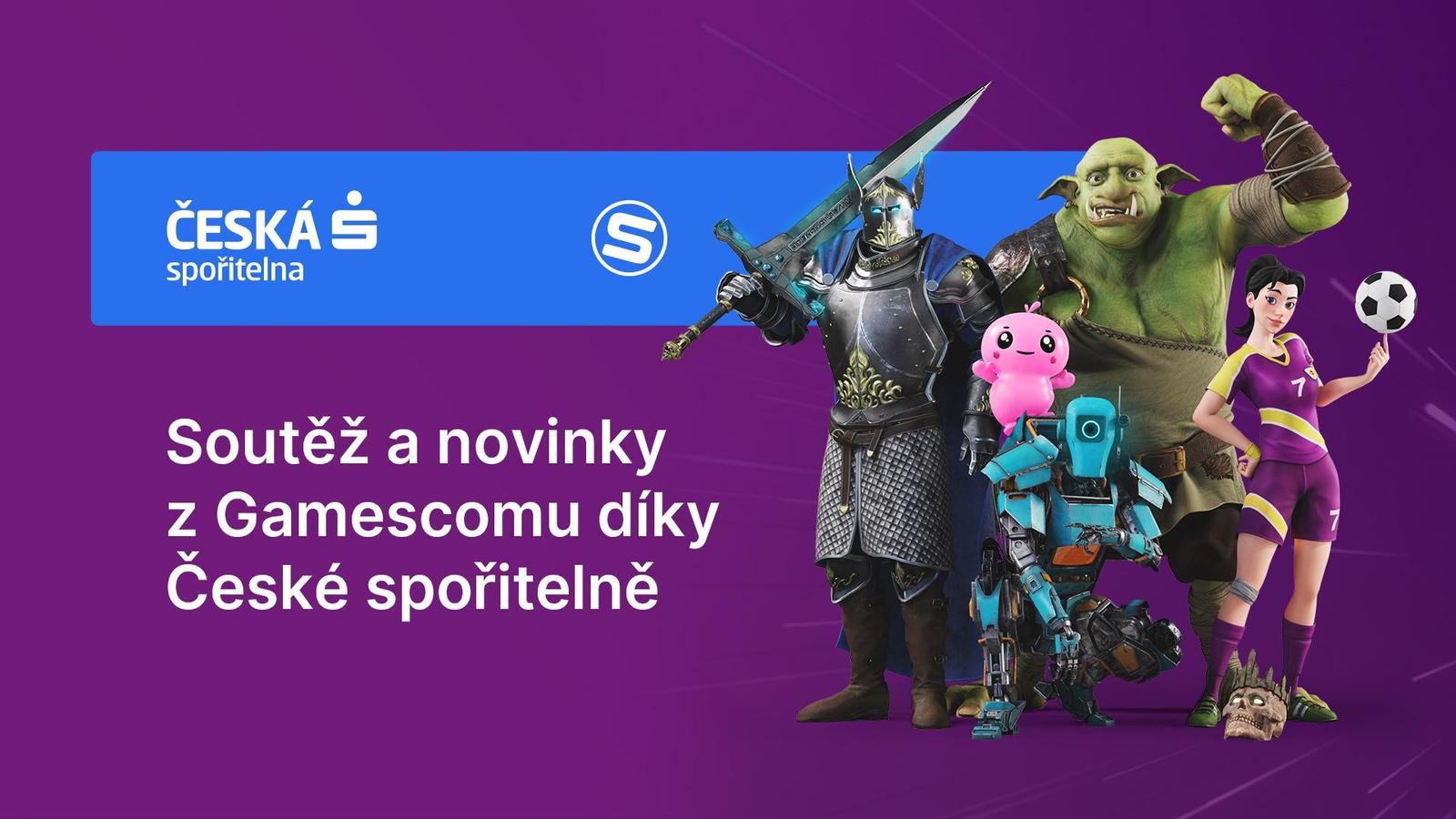 Vyhlášení Gamescom soutěže s Českou spořitelnou