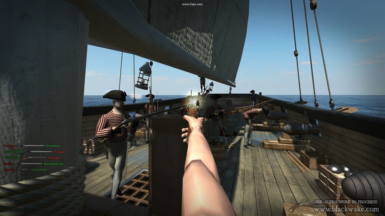 Představujeme Vám námořní bitevní multiplayerový Blackwake