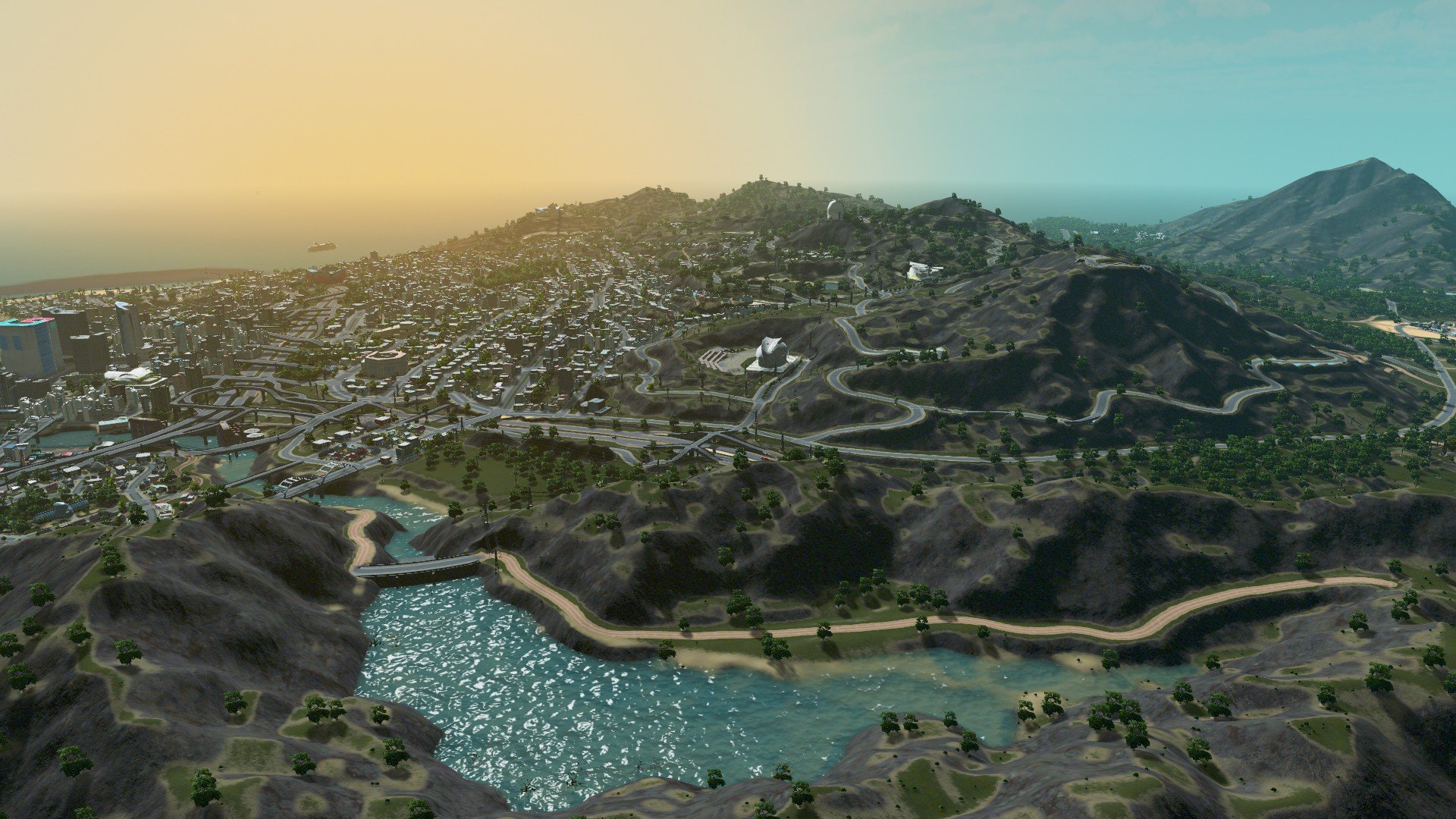 Cities: Skylines dostal FPS mód a Los Santos mapu, projděte se po svém městě