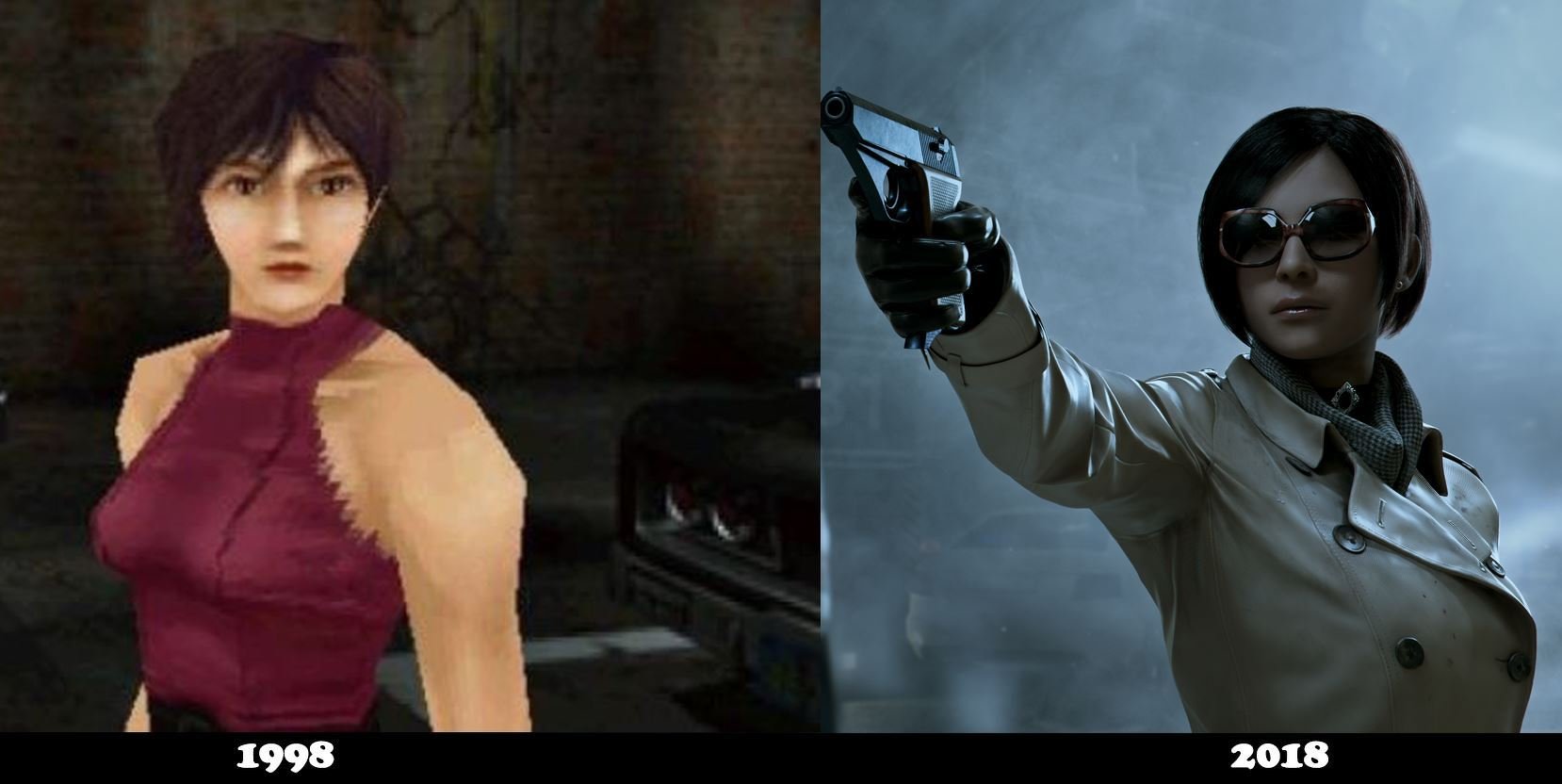 Remake vs. original Resident Evil 2