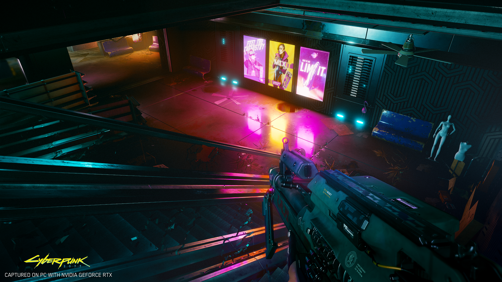 Cyberpunk 2077 s podporou ray-tracingu