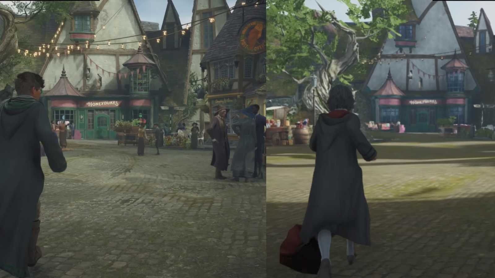 Hogwarts Legacy v přímém porovnání mezi PS5 a verzí Switch