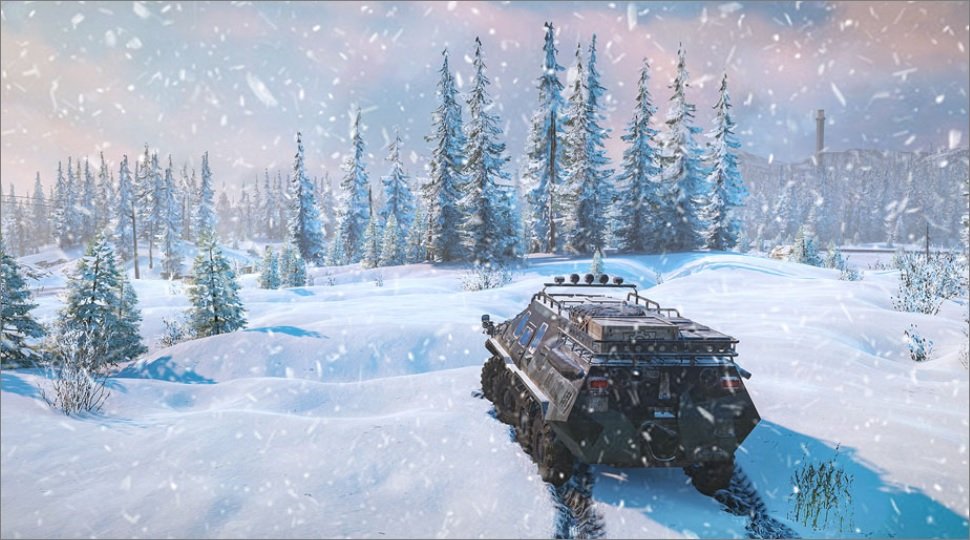 Unikly gameplay záběry ze simulátoru SnowRunner