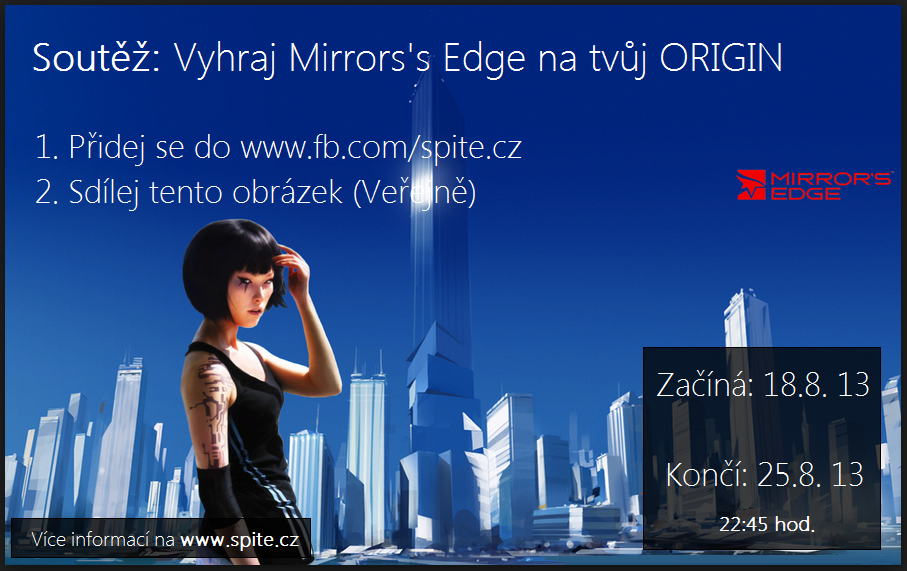 SOUTĚŽ: Vyhraj Mirror's Edge