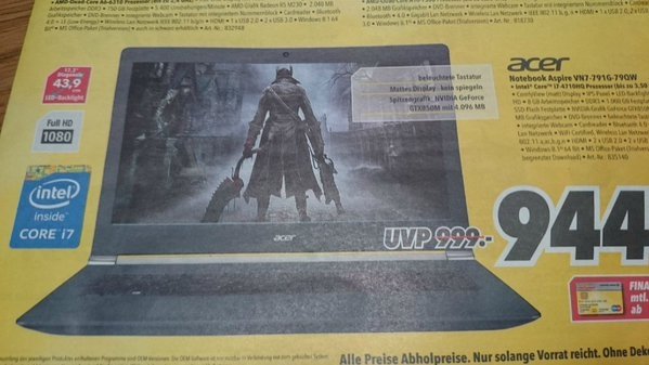 Vyjde Bloodborne také na PC nebo jen někdo popletl reklamu?