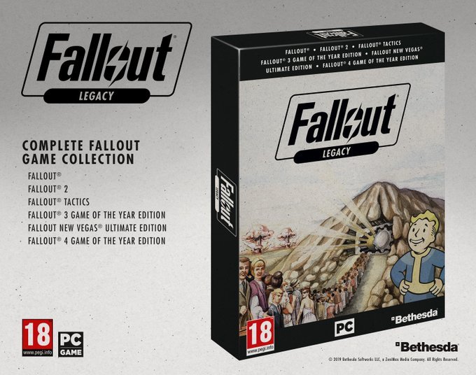 Bethesda oznámila Fallout Legacy Collection