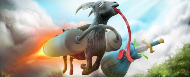 VIDEO: Bude koza z Goat Simulatoru v Dota 2 ?