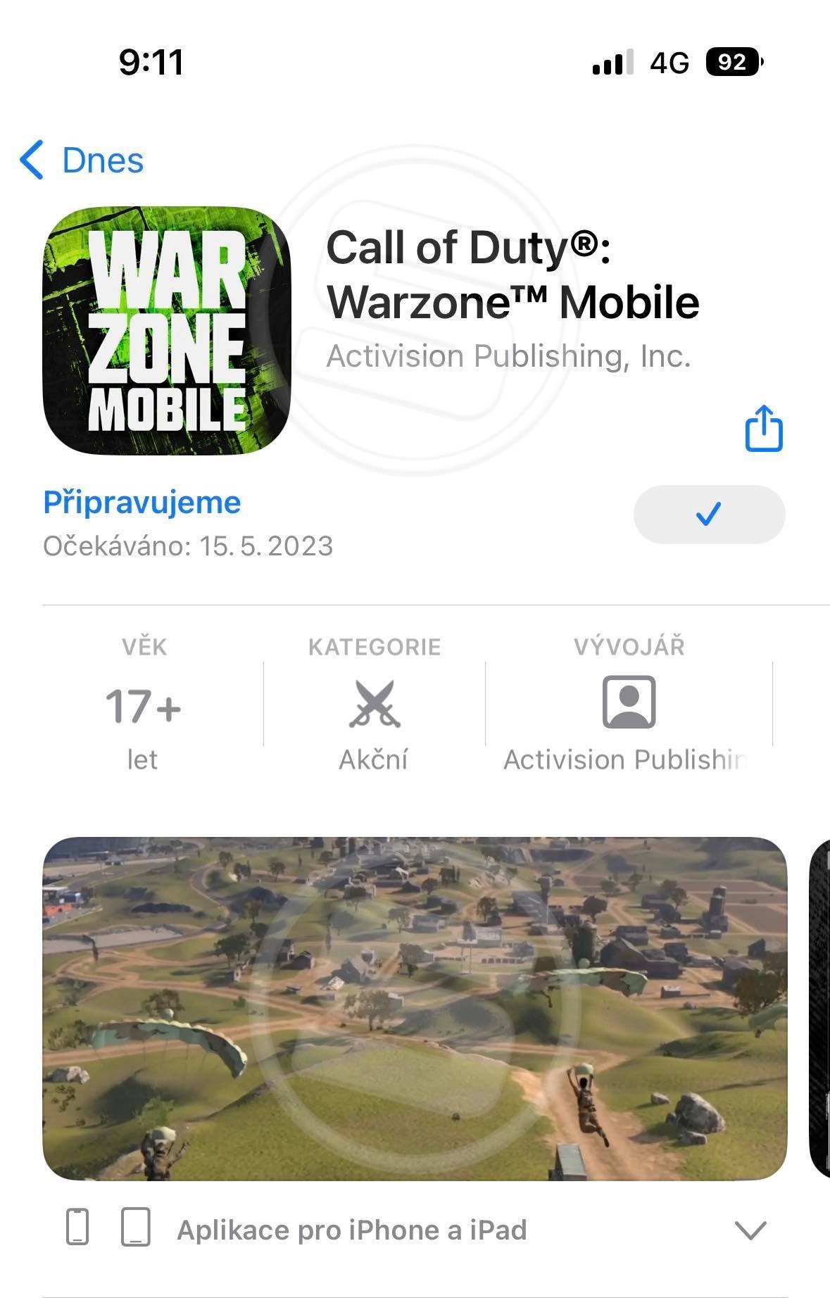 Call of Duty: Warzone Mobile dorazí v květnu 2023