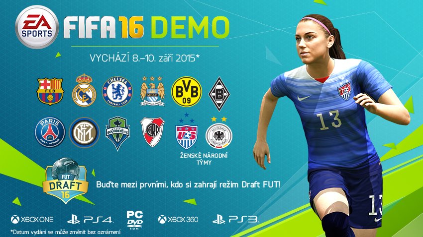 FIFA 16 (DEMO) ke stažení zdarma