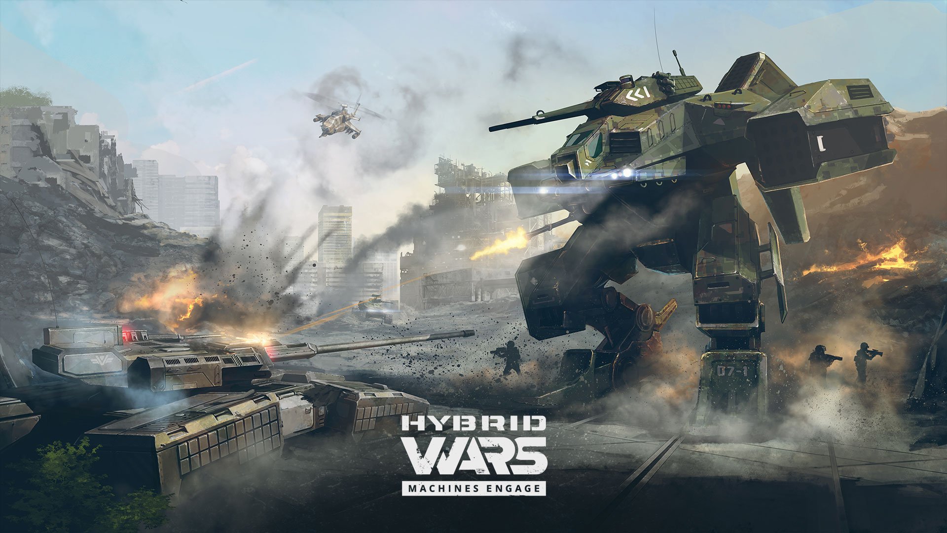 Wargaming oznamují střílečku Hybrid Wars