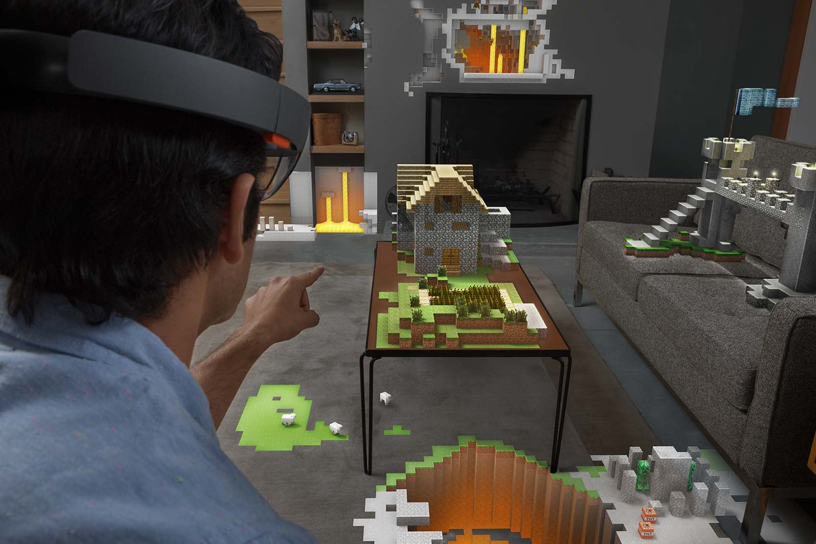 Microsoft představil revoluční HoloLens brýle, které Vám dokreslí virtuální realitu