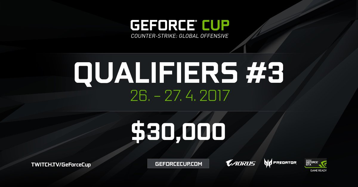 Zúčastni se NVIDIA GeForce Cup, zahraj si proti týmu FNATIC a hraj o prizemoney 750 000 Kč