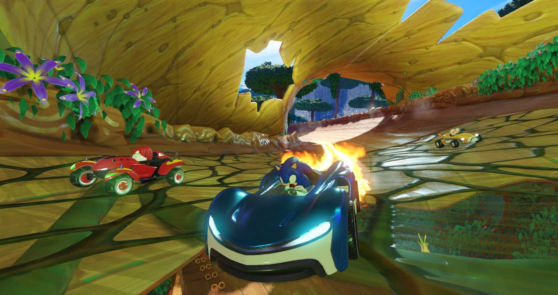 Unikly první záběry z Team Sonic Racing