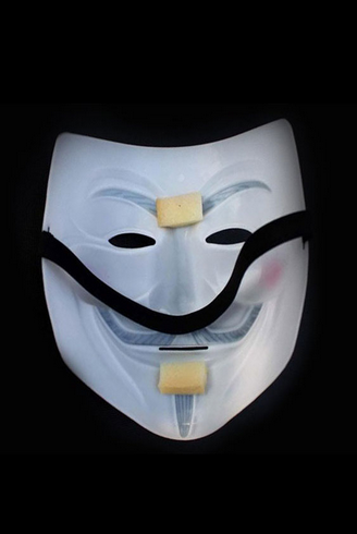 Maska Anonymous právě v prodeji