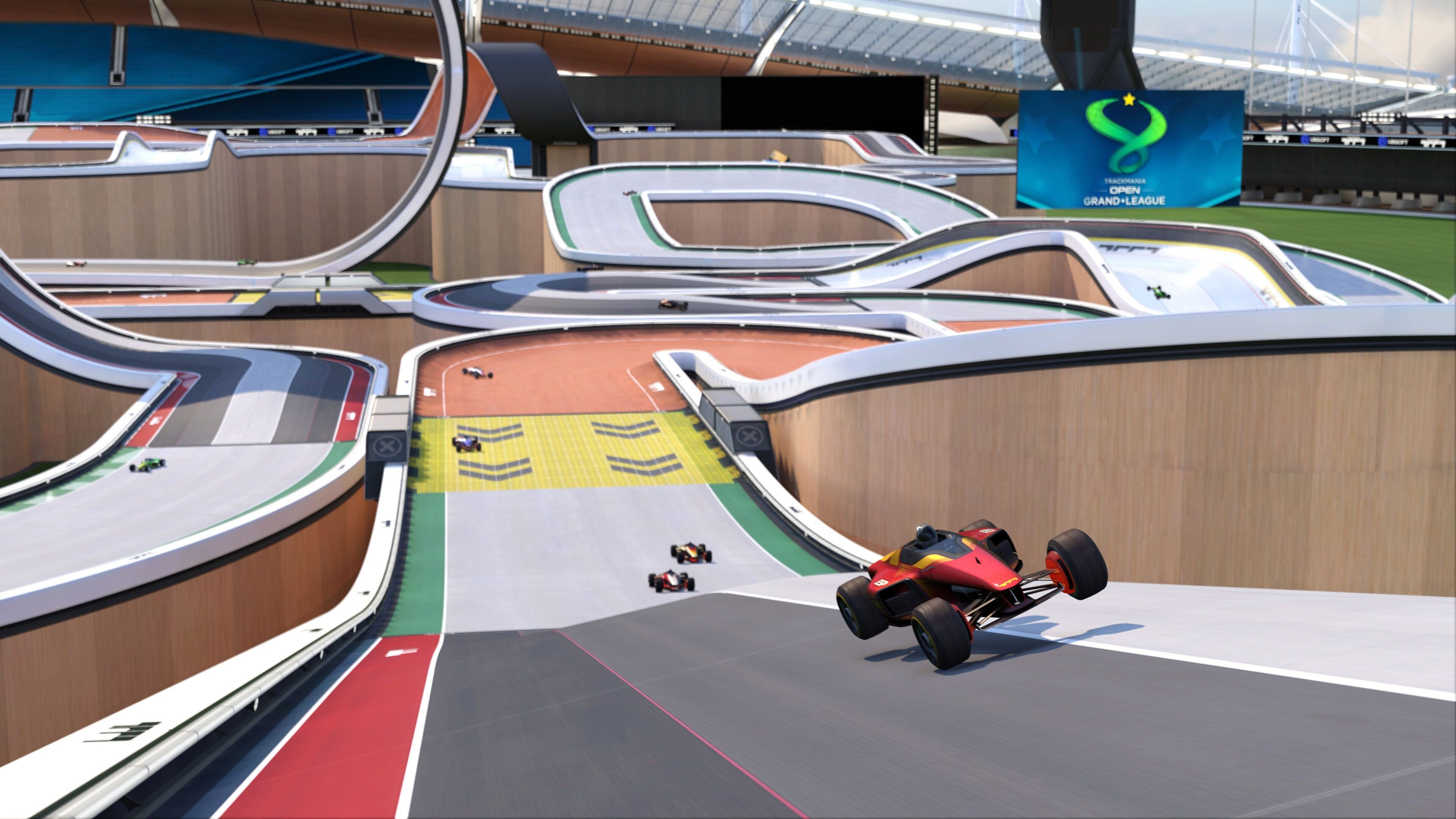 Nové screenshoty z remaku TrackMania: Nations