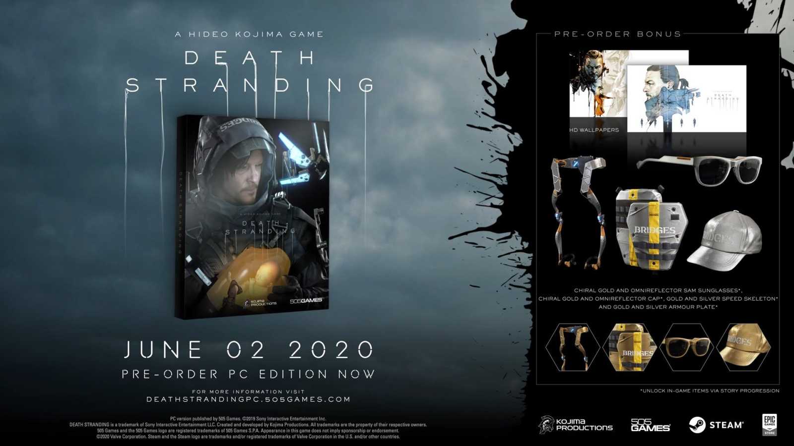 Oznámen datum vydání PC verze Death Stranding