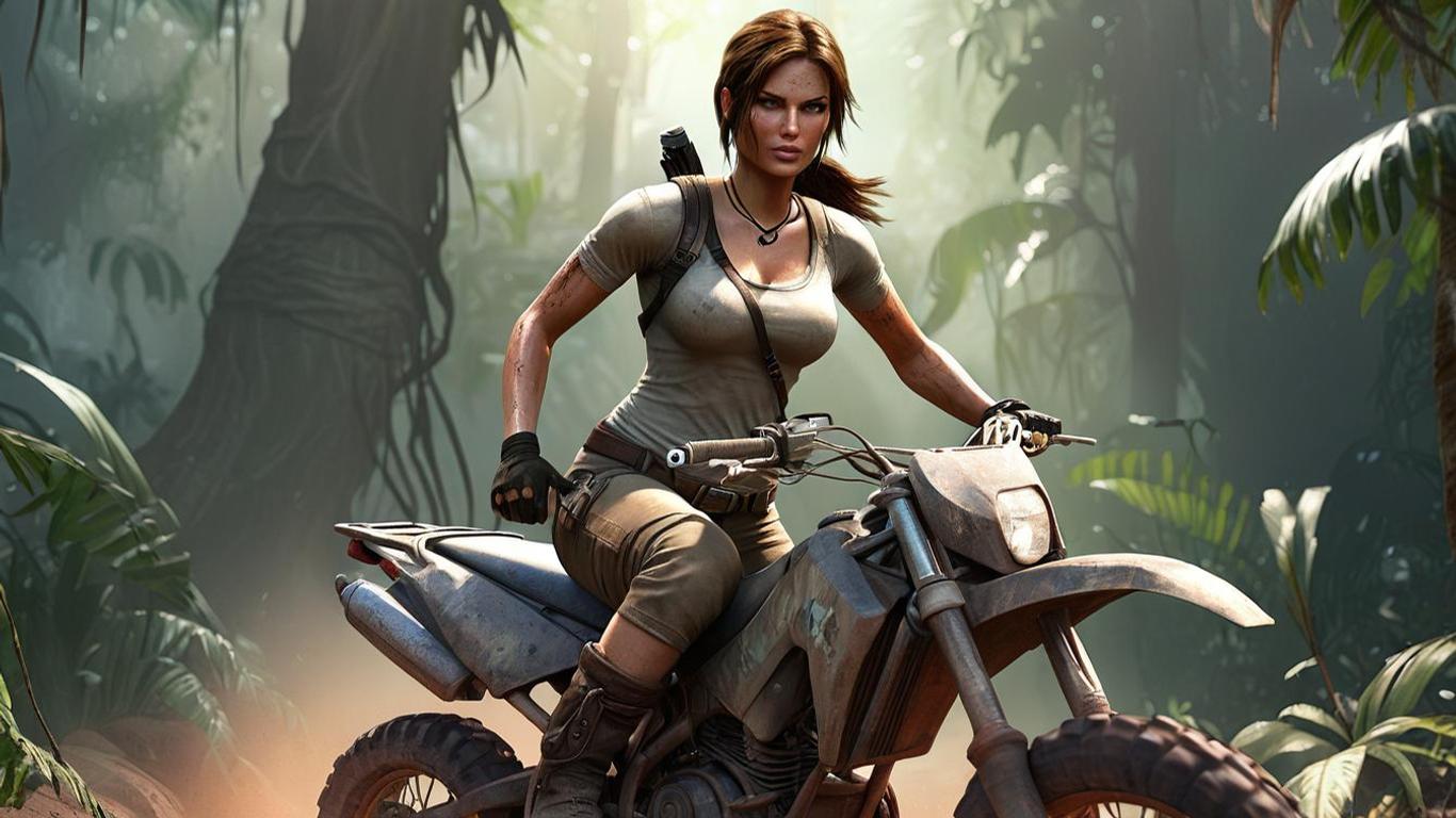 Nový Tomb Raider má dostat otevřený svět, kde bude Lara jezdit na motorce