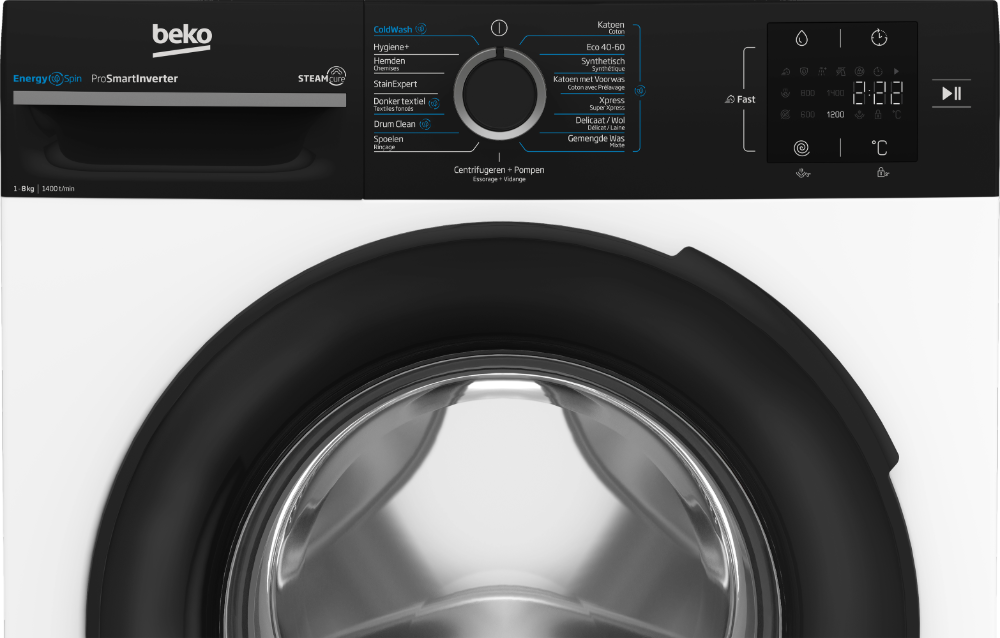 Beko wasmachine 8 kg