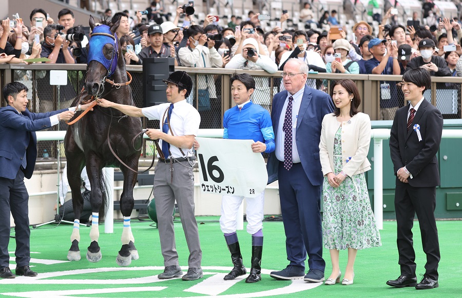 ＪＲＡ通算４５００勝を達成した武豊とウェットシーズンの陣営