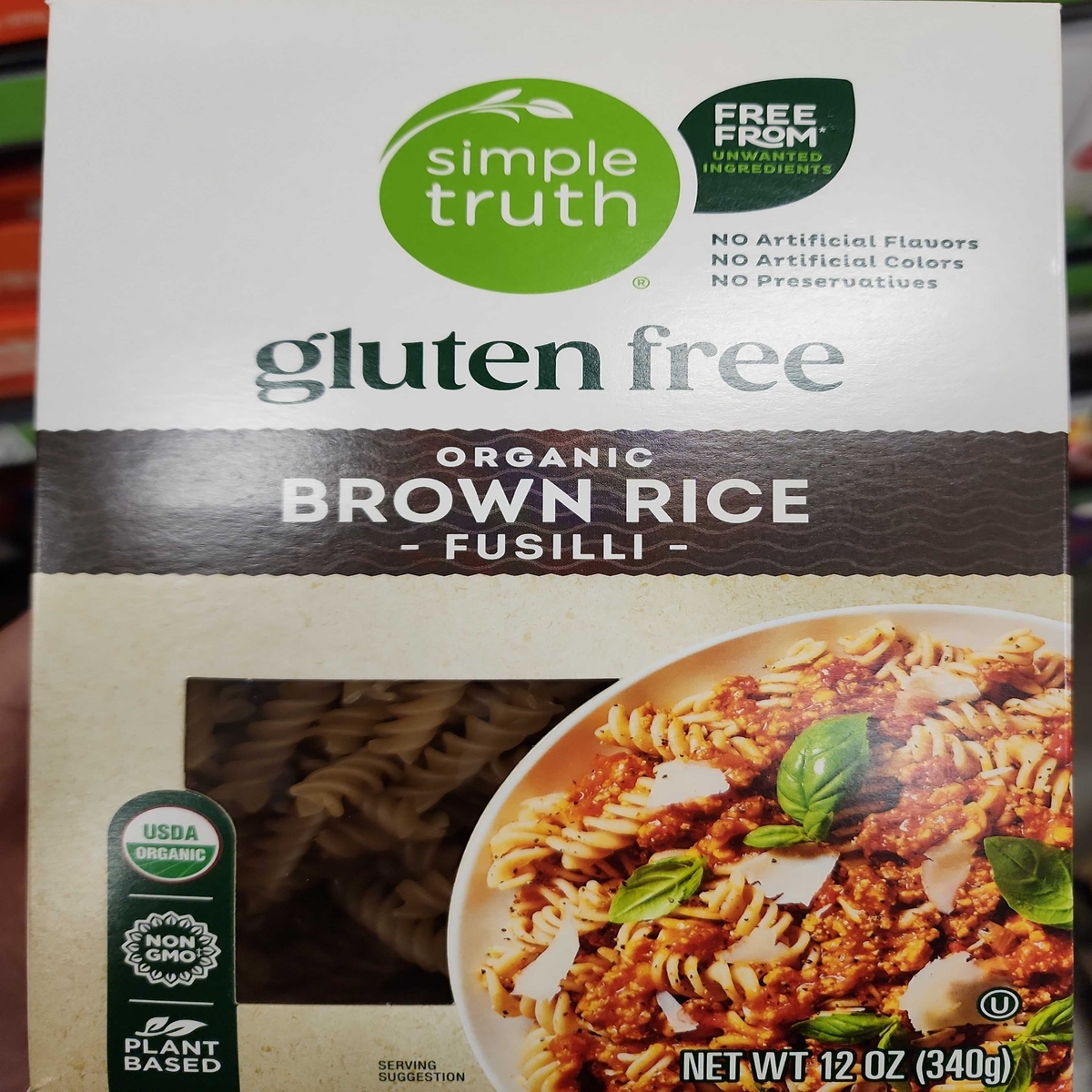 Simple Truth Organic Brown Rice Fusilli