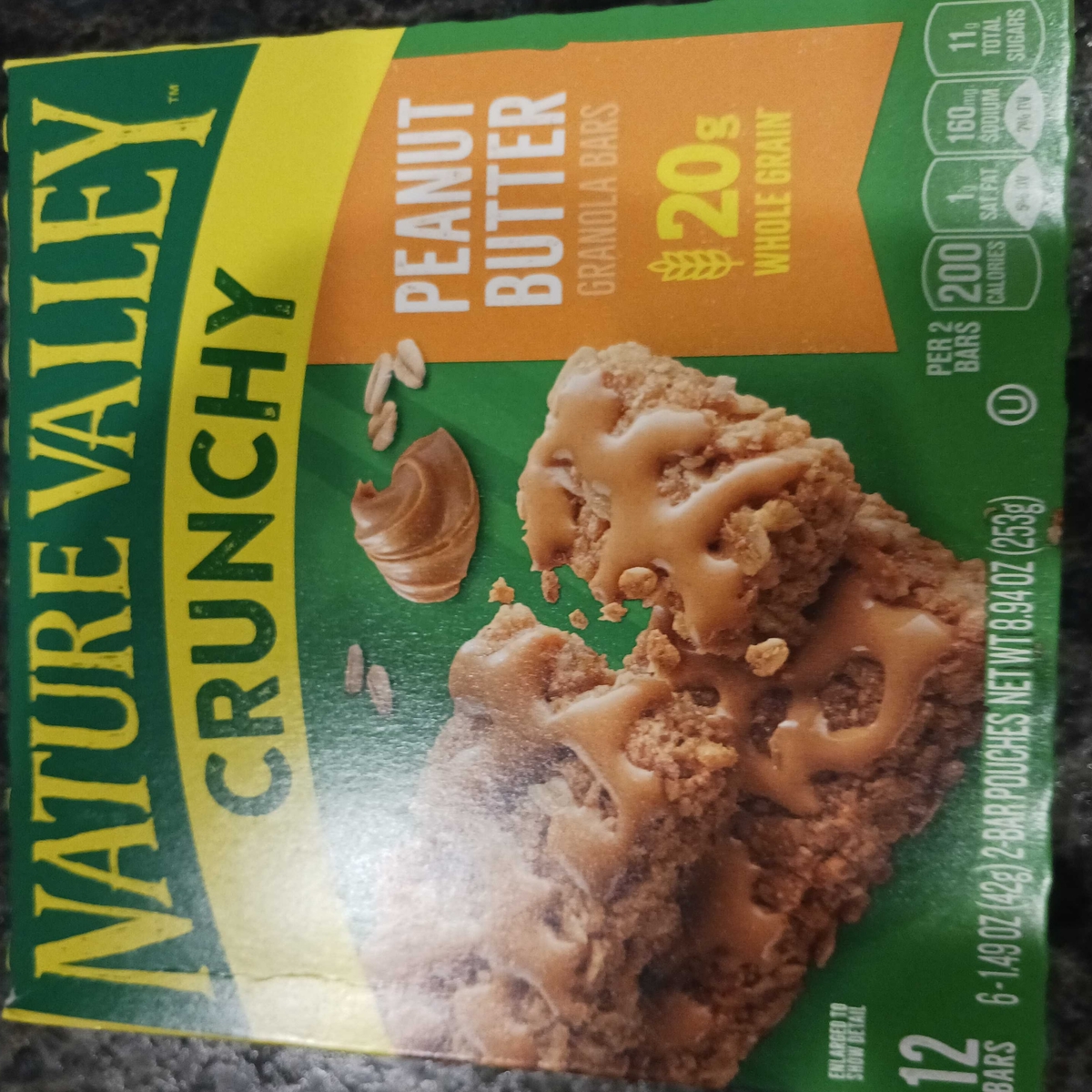 Nature Valley Crunchy Peanut Butter Granola Bars