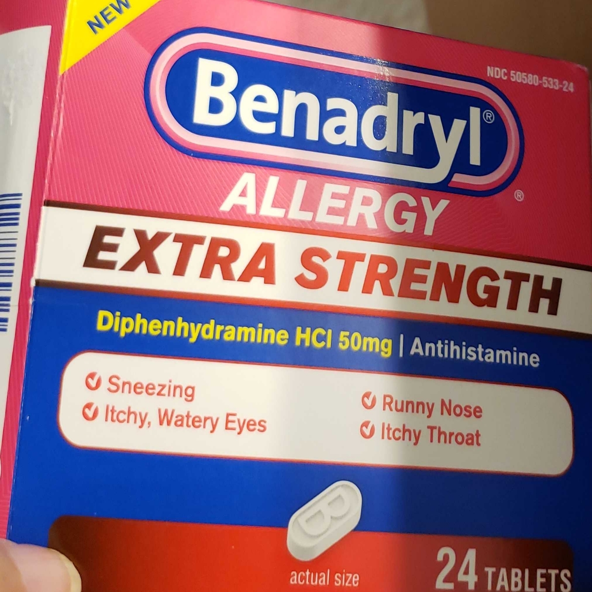 Benadryl Allergy Extra Strength